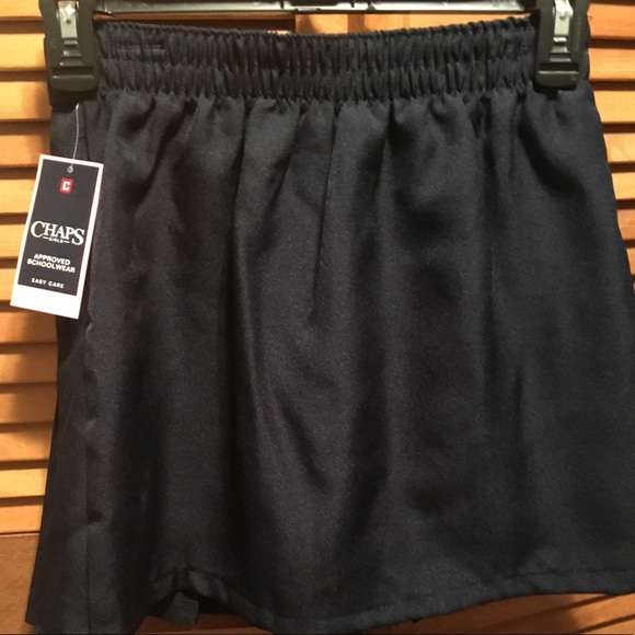 Chap Navy Blue Uniform Skirt - Picture 6 of 8